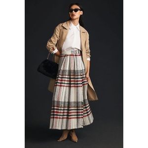 Anthropologie Blanket Skirt